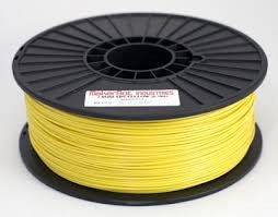 Yellow Flexible 3D Printer Filament 1.75mm 1kg - 3D Printing SA