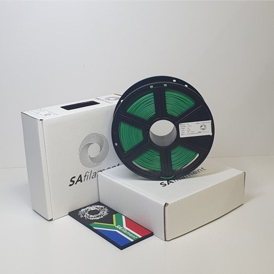 Green SA Filament PLA for 3D Printers